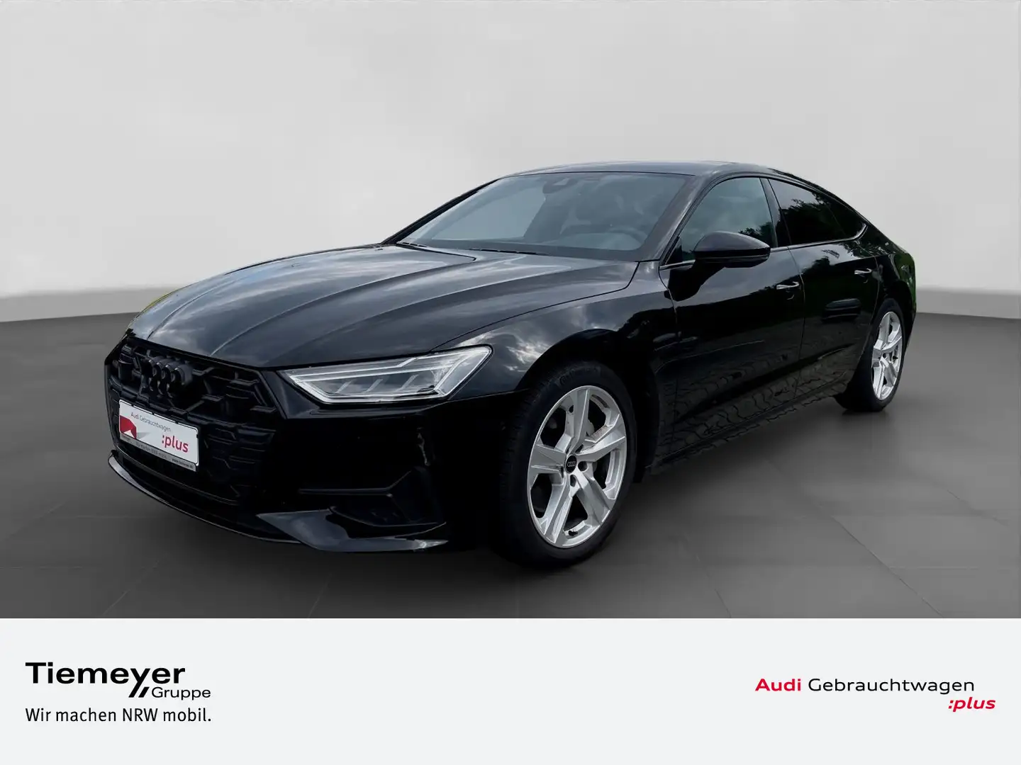 Audi A7 50 TDI Q UPE 98 LM20 AHK MEMORY HuD Schwarz - 1
