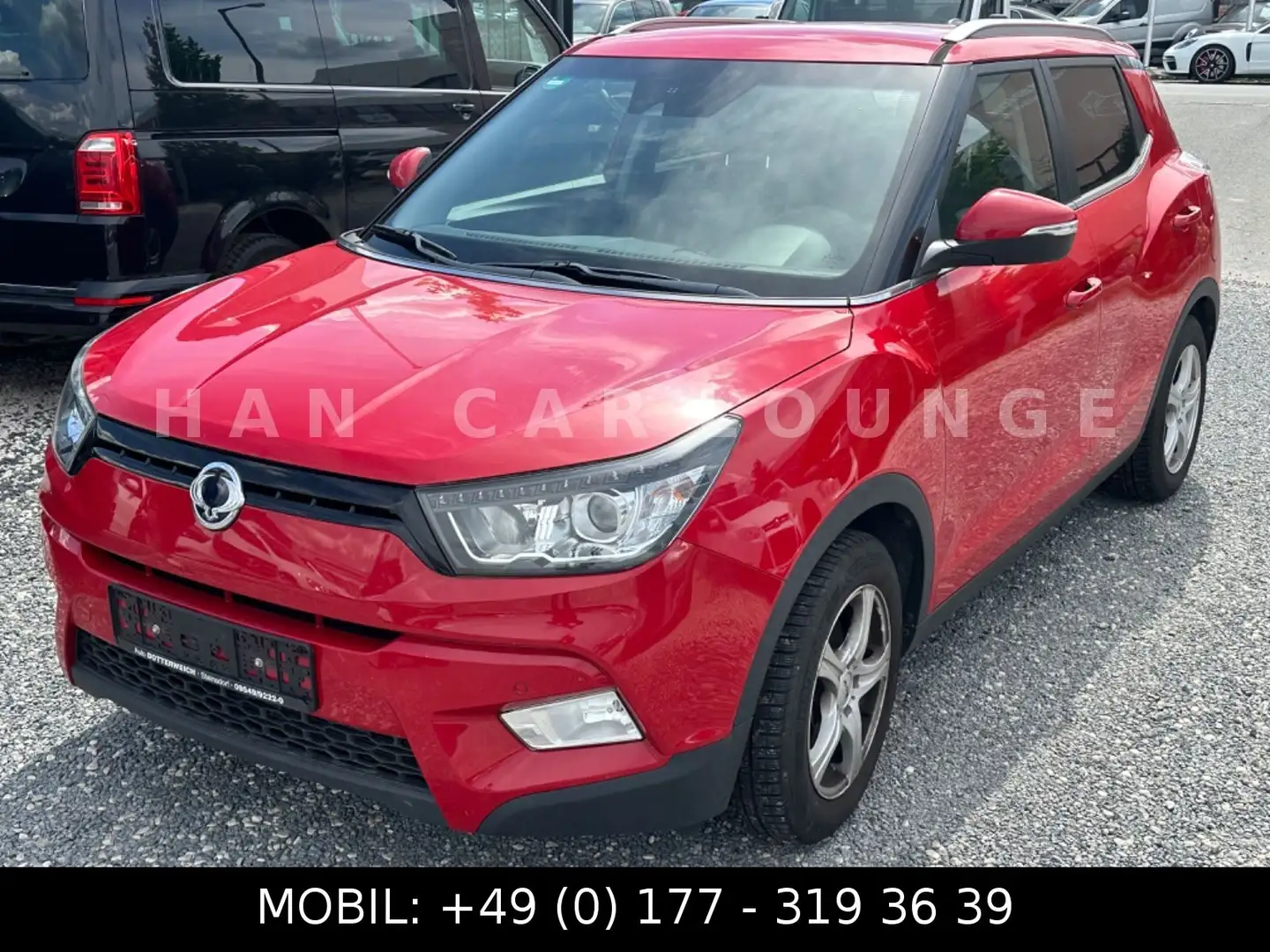 SsangYong Tivoli 1.6 e-XGi*2WD*AUTOMATIK*LEDER*NAVI*XENON* Rot - 1
