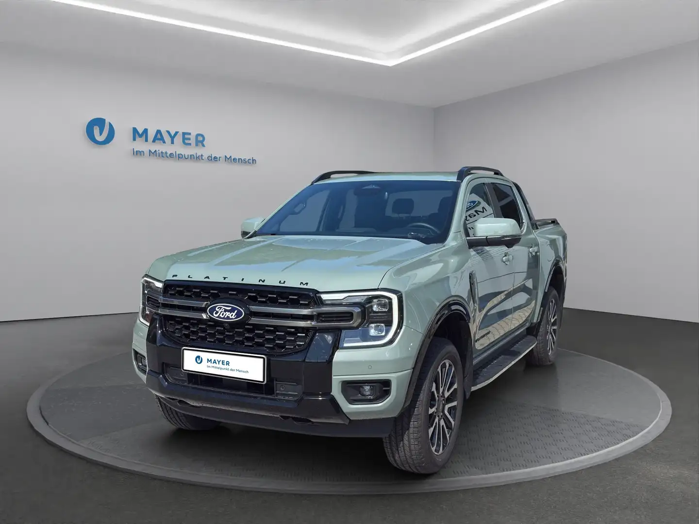 Ford Ranger Platinum e-4WD 3,0 EcoBlue Aut. Grün - 1