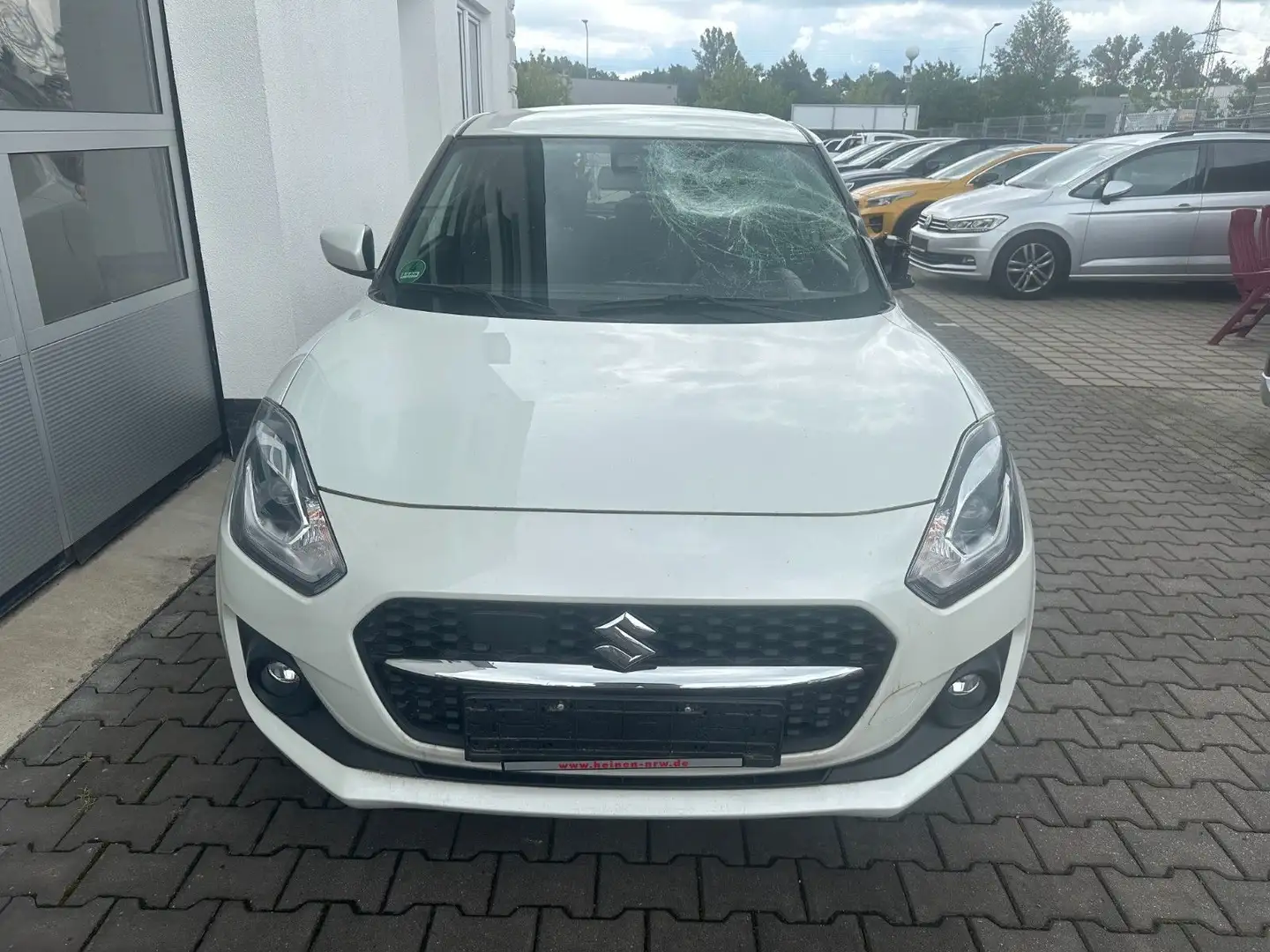 Suzuki Swift Comfort CVT Hybrid Vandalismusschaden Blanc - 2