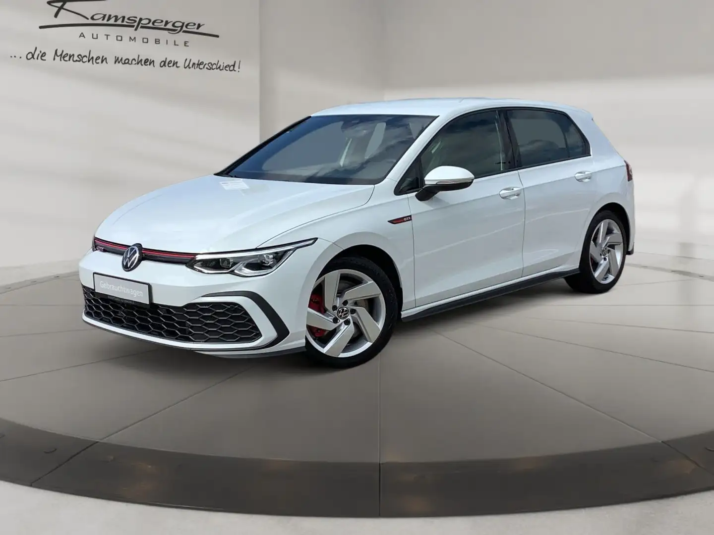 Volkswagen Golf VIII 2.0 TSI GTI LED Navi SHZ PDC Bianco - 2