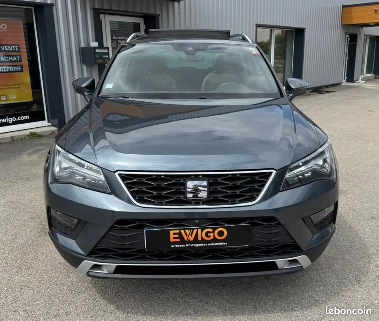 SEAT Ateca 2.0 TDI 190ch XCELLENCE 4DRIVE 4WD DSG BVA START-S Gris - 2