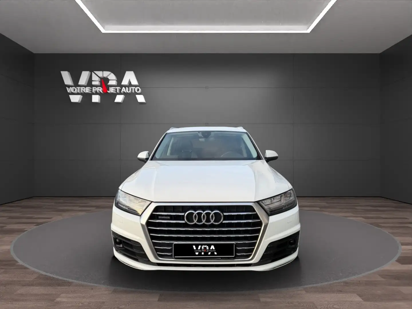 Audi Q7 3.0 TDI 218 ch quattro S-Line Blanc - 2