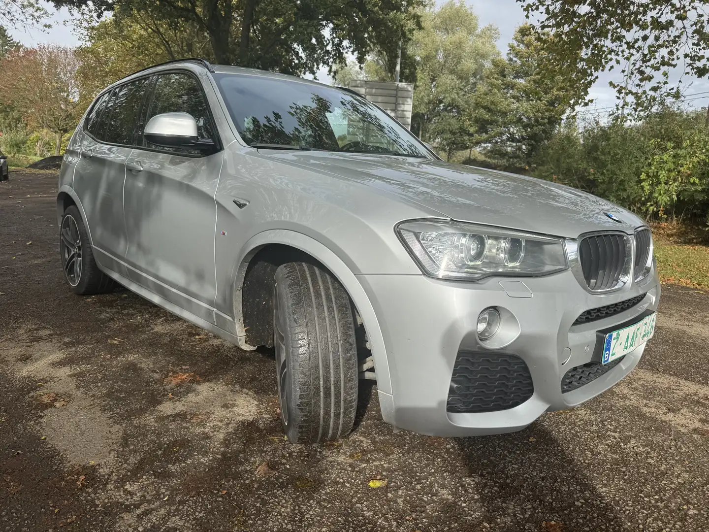 BMW X3 X3 2.0 dA sDrive18 Pack M Gris - 2