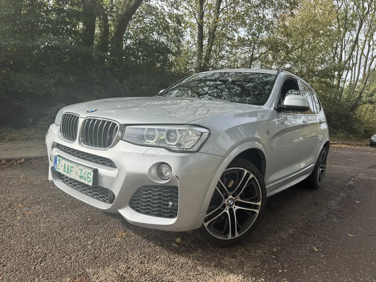 BMW X3 X3 2.0 dA sDrive18 Pack M Gris - 1