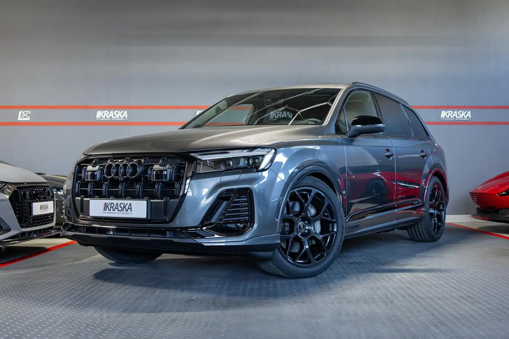 Audi Q7 50 TDI quattro S-Line SHZ - AHK- PANO -Matrix Gri - 1