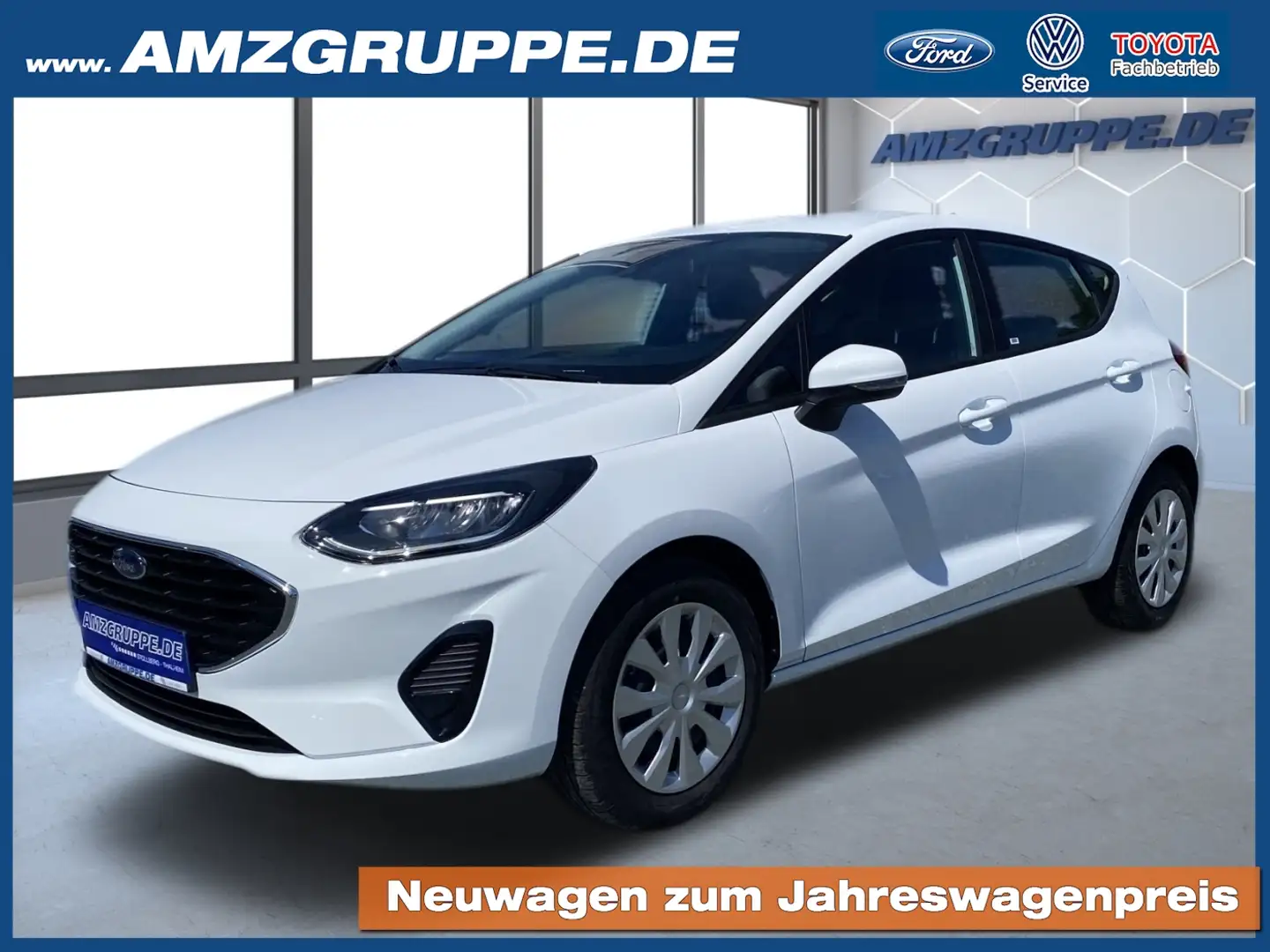 Ford Fiesta 1.1 5tg LED+AppLink+Tempomat+Bluetooth Weiß - 1