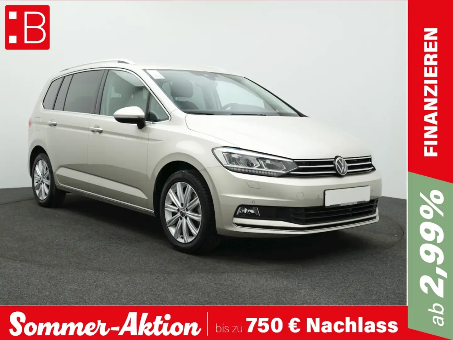 Volkswagen Touran 2.0 TDI DSG Highline 7-S. KINDERSITZ NAVI Silber - 1