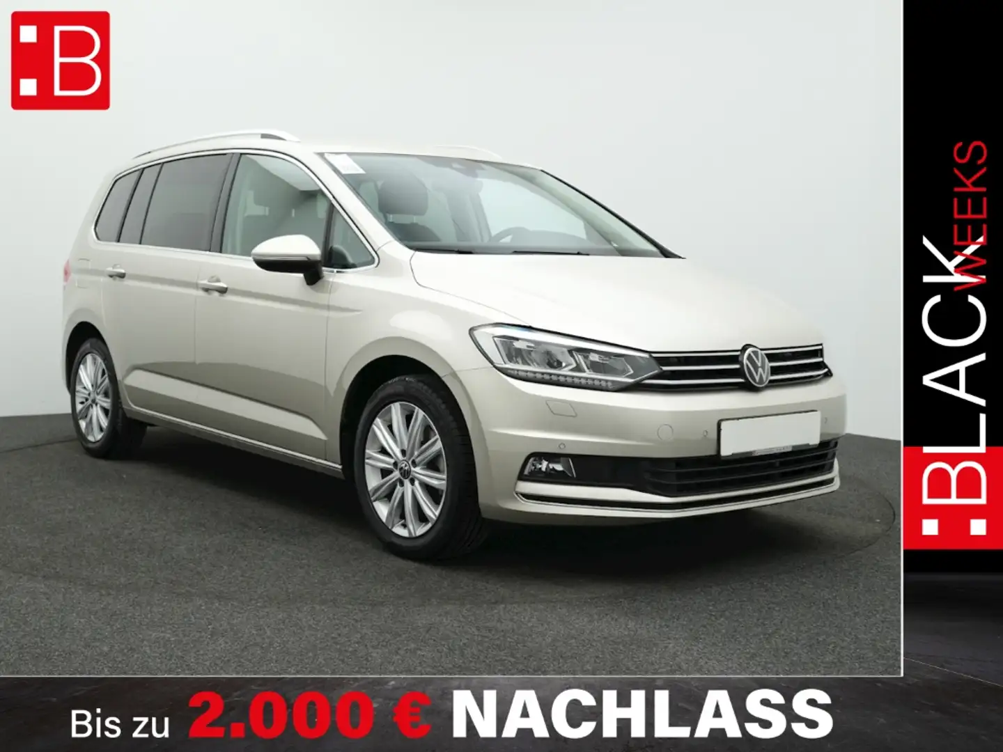 Volkswagen Touran 2.0 TDI DSG Highline 7-S. KINDERSITZ NAVI Silber - 1