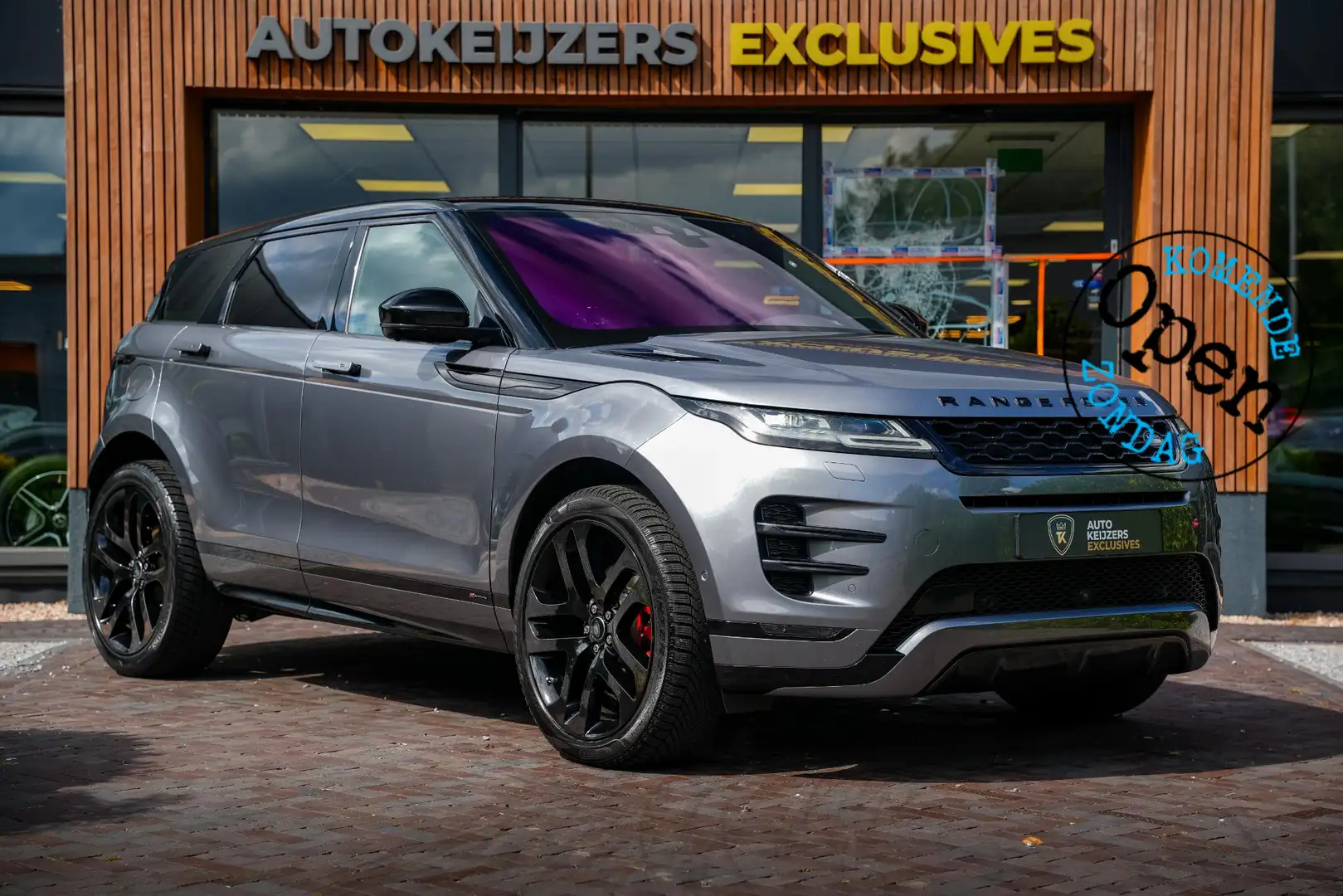 Land Rover Range Rover Evoque 2.0 P300 AWD R-Dynamic HSE 360 cam Meridian Leer A Gris - 1