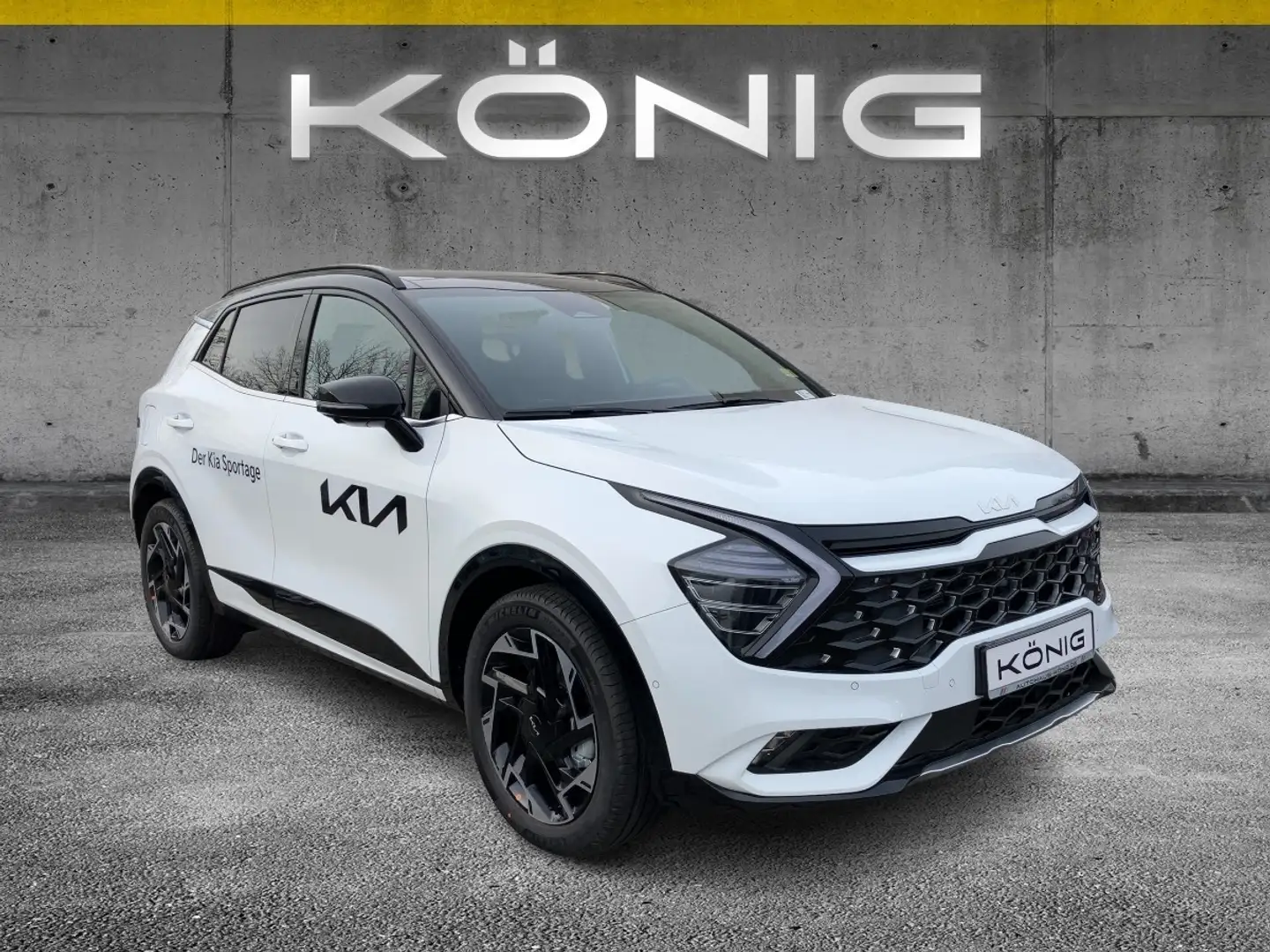 Kia Sportage Plug-In-Hybrid 1.6 AWD GT-LINE Glasdach Weiß - 1