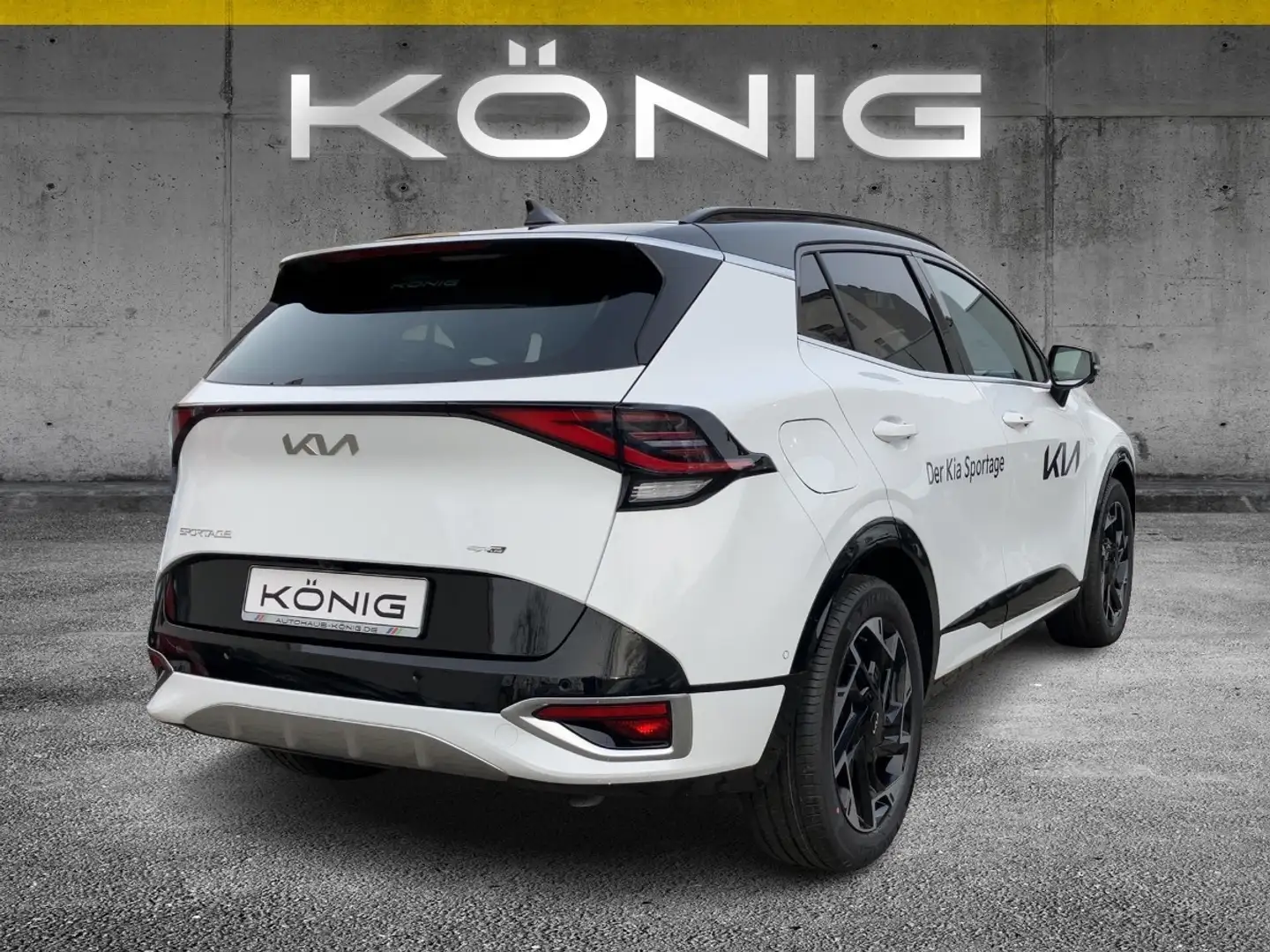 Kia Sportage Plug-In-Hybrid 1.6 AWD GT-LINE Glasdach Weiß - 2