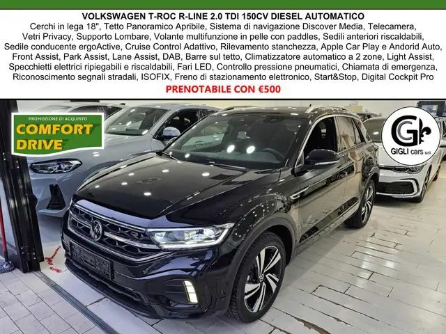 Volkswagen T-Roc 2.0 R-Line DSG Tetto R Line Cam Full Led r line