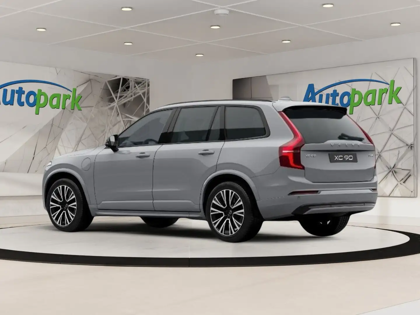 Volvo XC90 Plus, T8 AWD Plug-in Hybrid, Elektrisch/Benzi Plus Grijs - 2