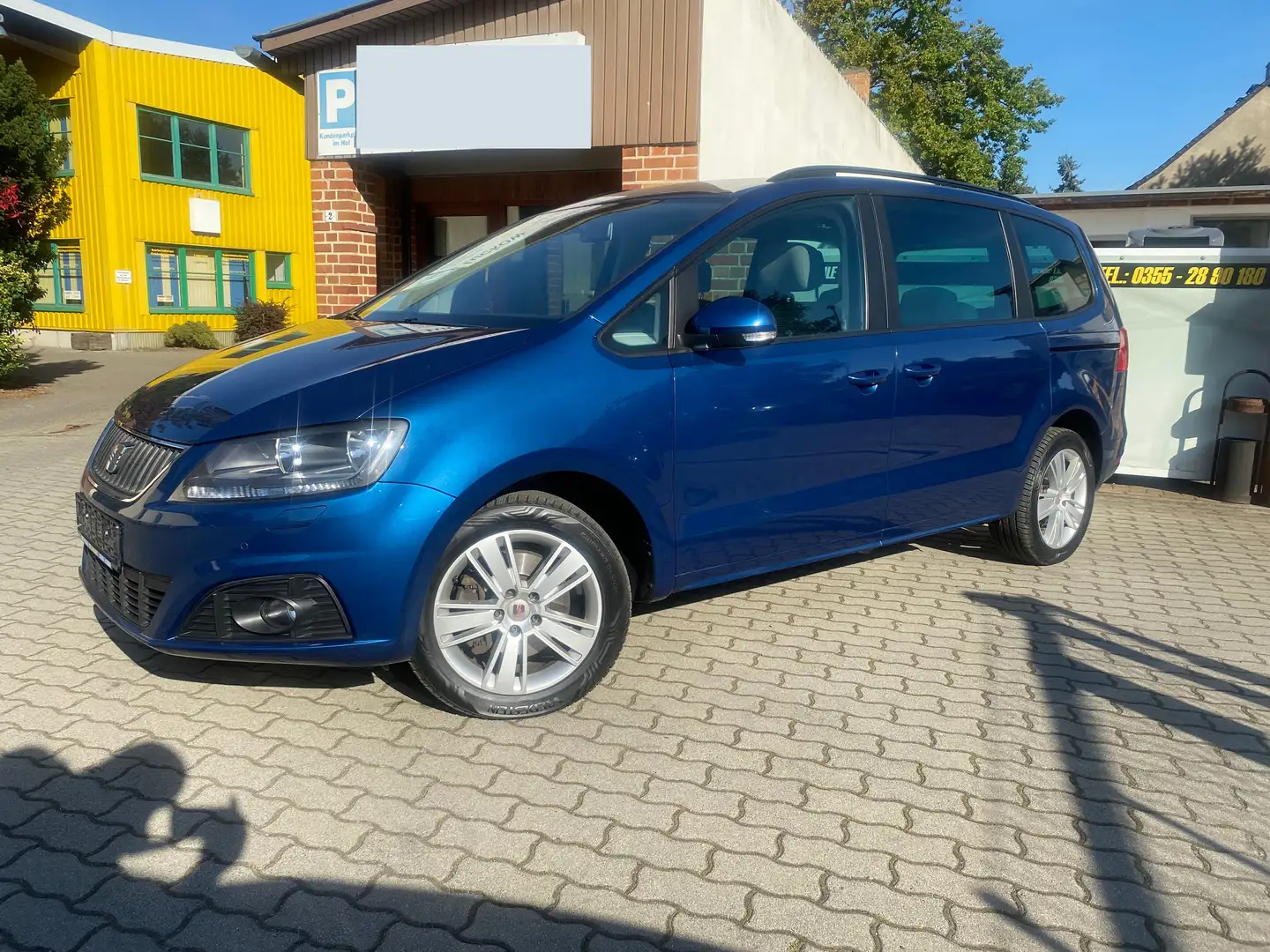 SEAT Alhambra Style - Sitzh.-Temp.- " Kamera " Automatik !!! Blau - 1