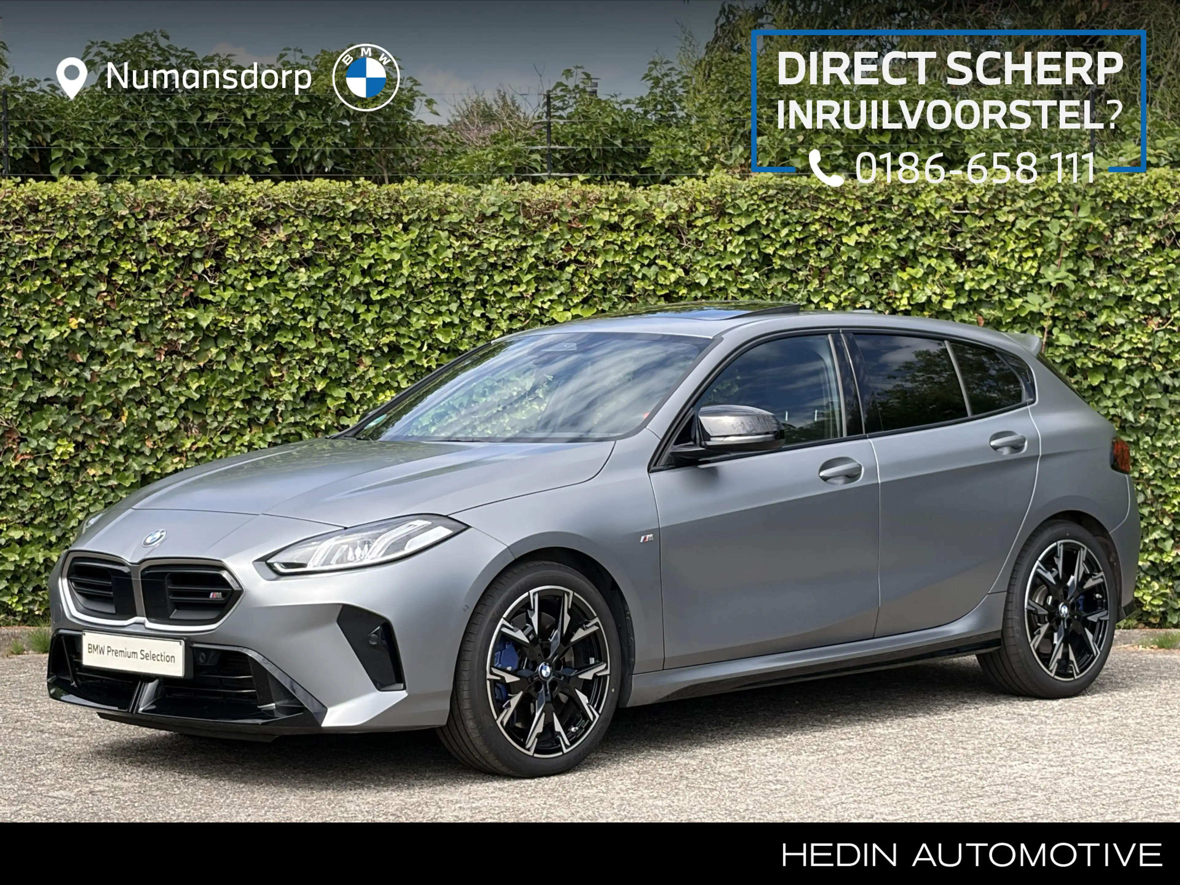 BMW 135 1-serie M135 xDrive | Frozen Pure Grey | Panorama