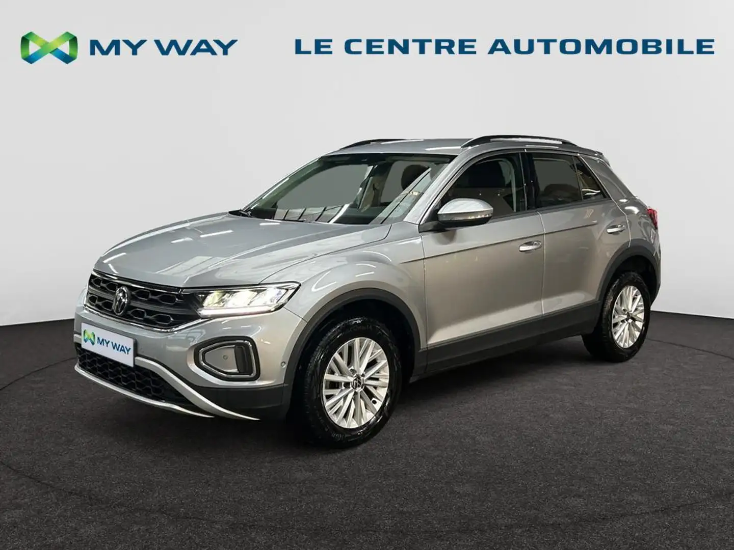Volkswagen T-Roc T-Roc Life Business 1.0 TSI OPF 81 kW (110 ch) 6 vitesses manuel Grau - 1