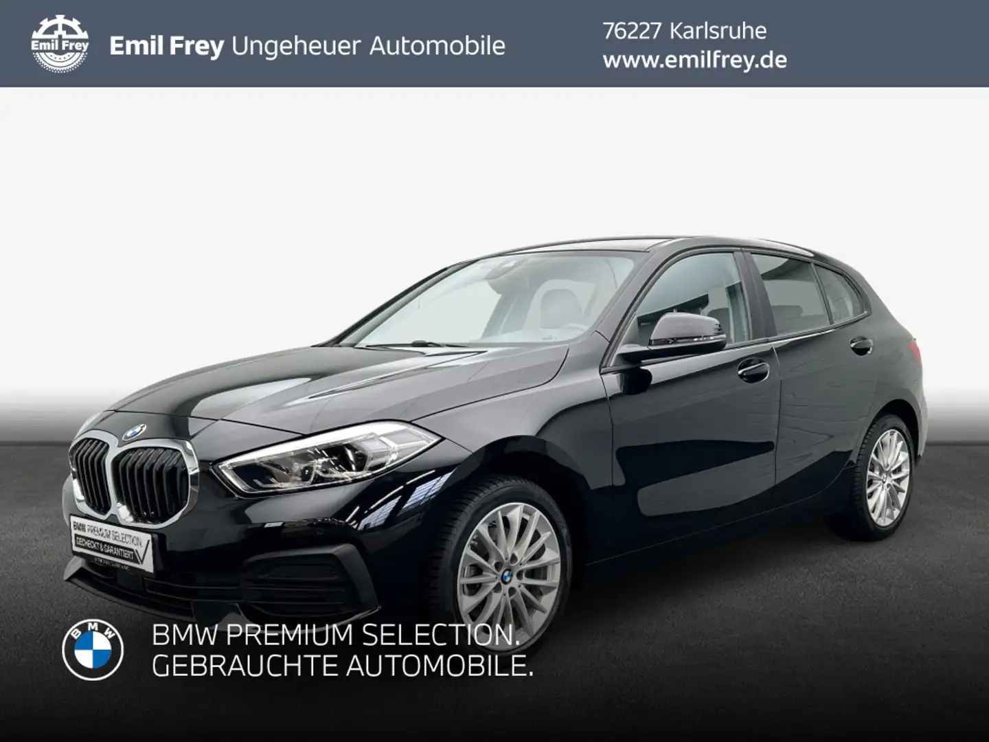 BMW 118 i Advantage, SHZ, PDC, LED Schwarz - 1