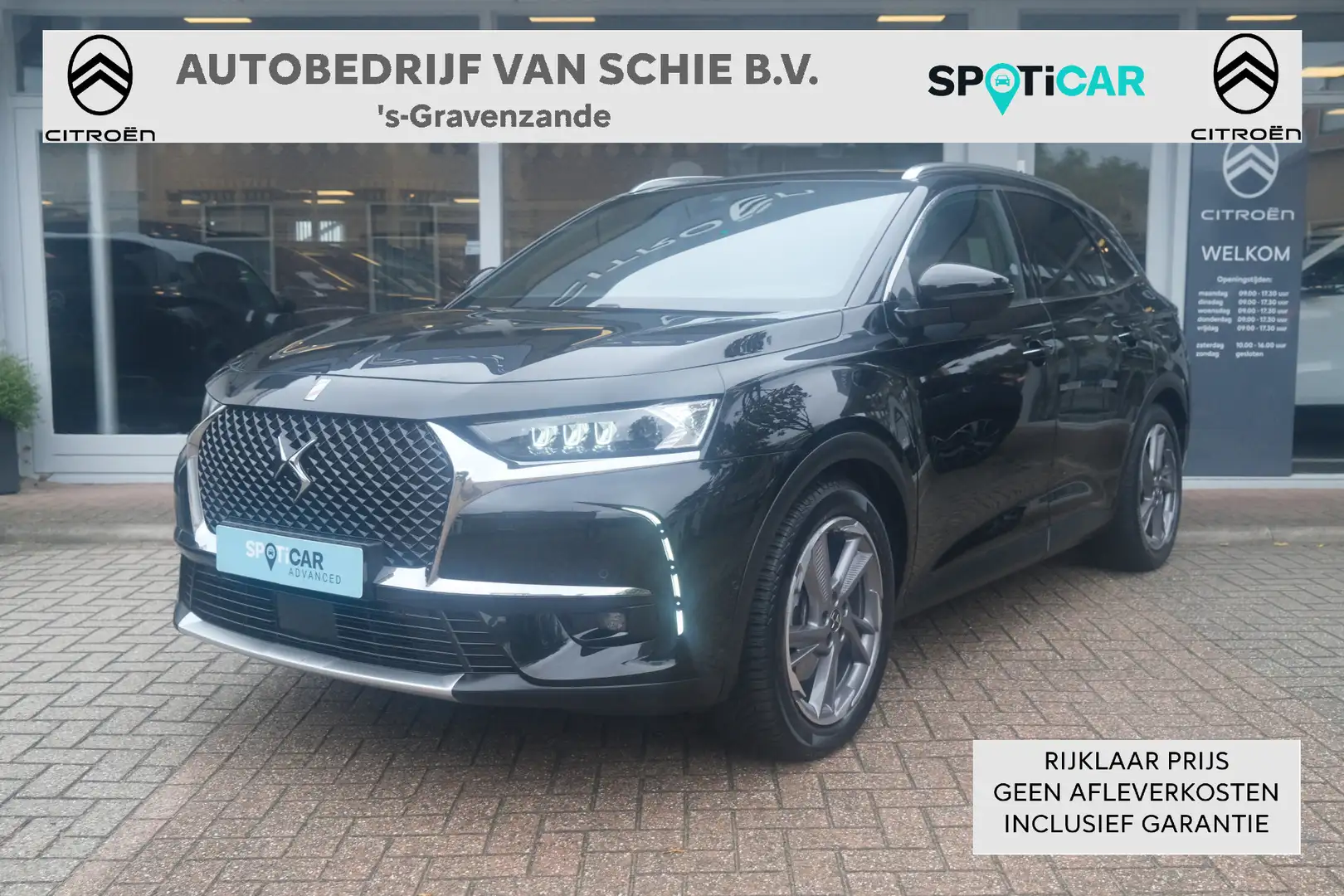 DS Automobiles DS 7 Crossback e-Tense 300 4x4 Grand Chic Nappa Leer | HiFi | Tre Zwart - 1