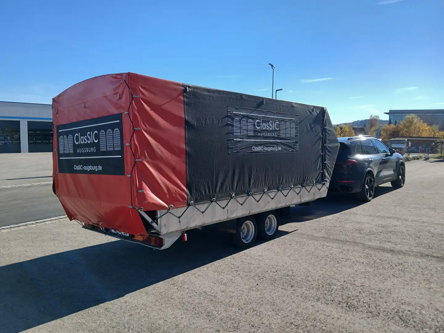 Trailer-Anhänger Autotransporter Kfz-Transporter 2 Achser - 2