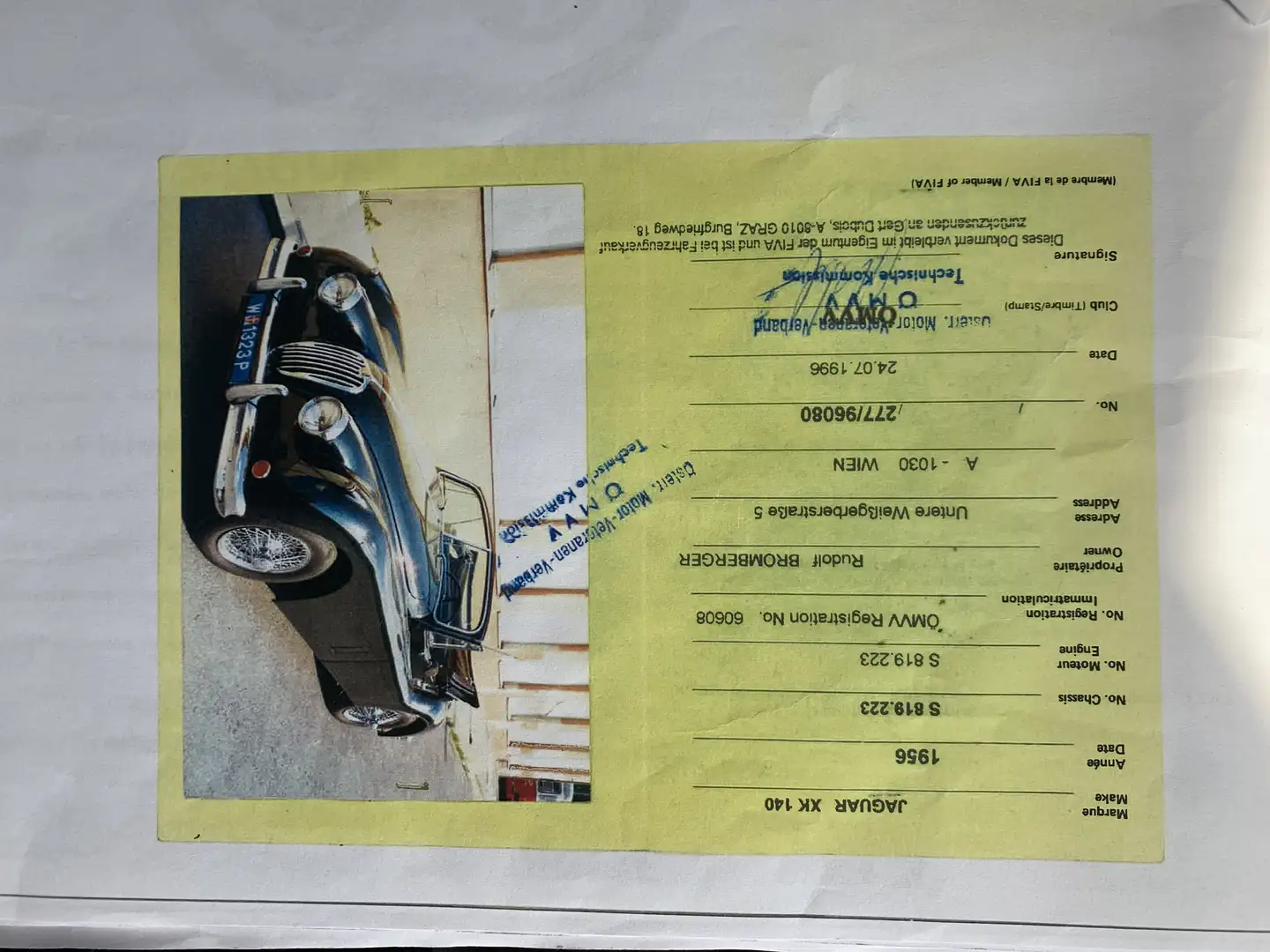 Jaguar XK xk140 dhc Oldtimer - 2