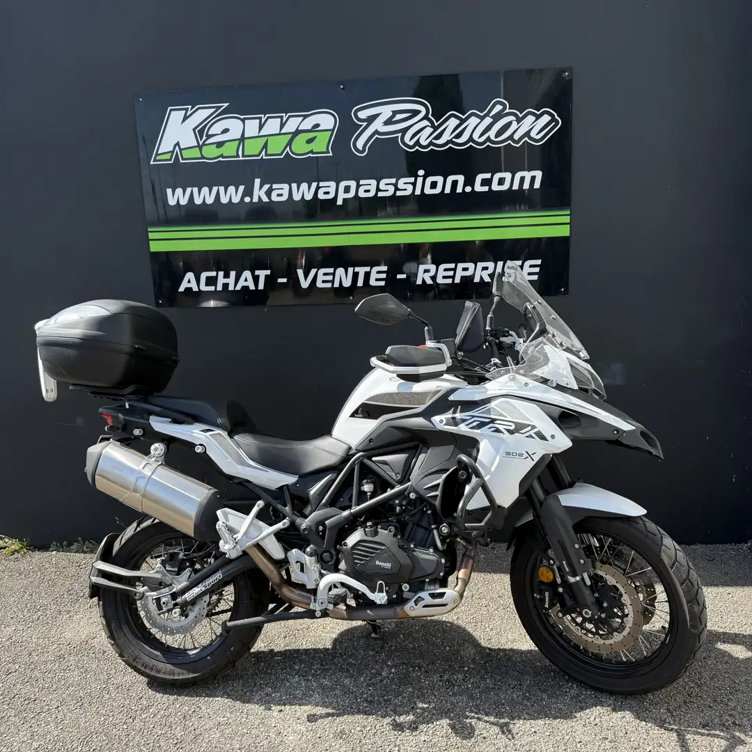 Benelli TRK 502 Blanc - 2