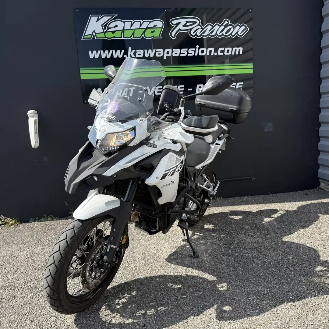 Benelli TRK 502 Blanc - 1
