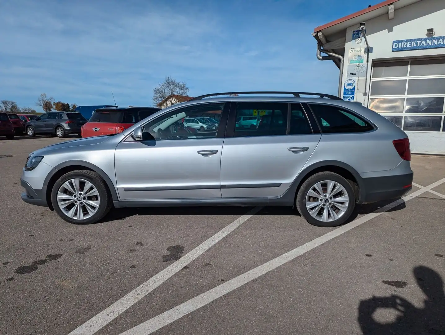 Skoda Superb Combi Elegance 4x4 Silber - 2