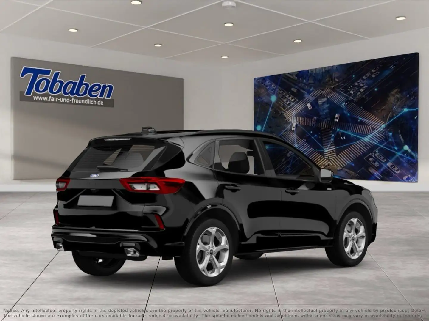Ford Kuga Head-Up-Display + Panorama Zwart - 2