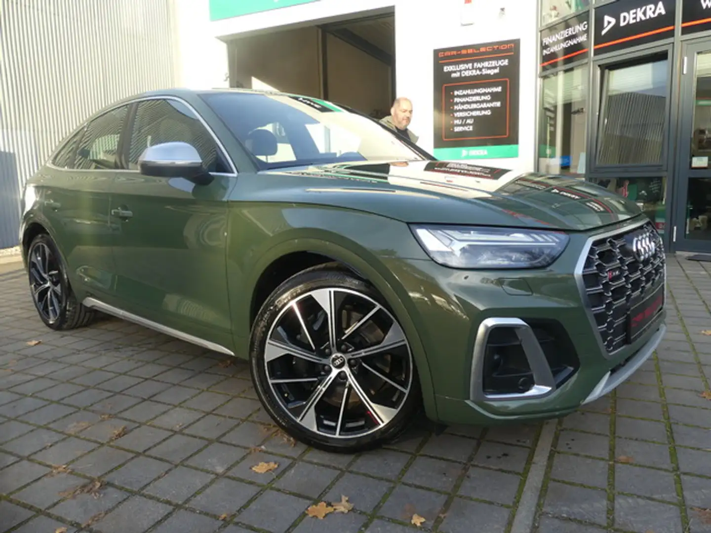 Audi SQ5 Sportback 3.0 TDI Quattro 21"/MATRIX/HUD/KAM Grün - 1