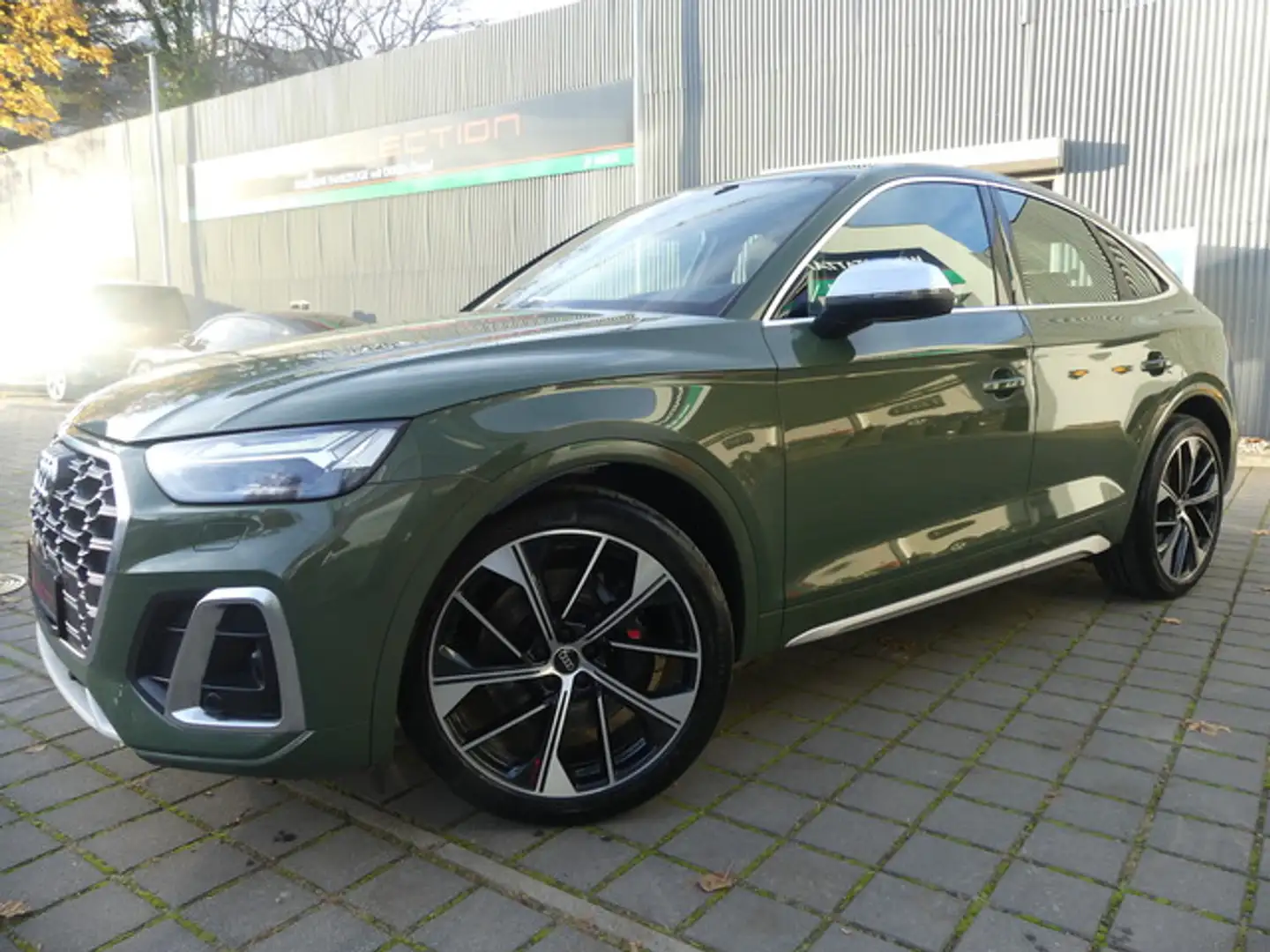 Audi SQ5 Sportback 3.0 TDI Quattro 21"/MATRIX/HUD/KAM Grün - 2