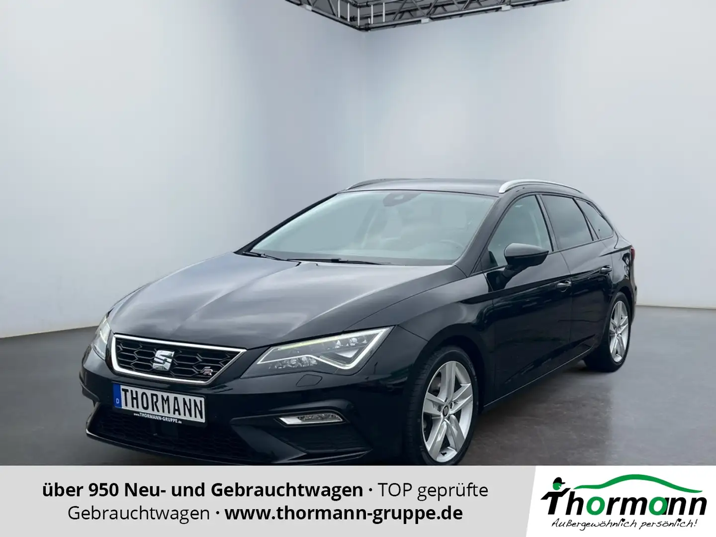 SEAT Leon ST FR 2.0 TDI Matrix 2xKlima AUT DynLicht Nero - 1