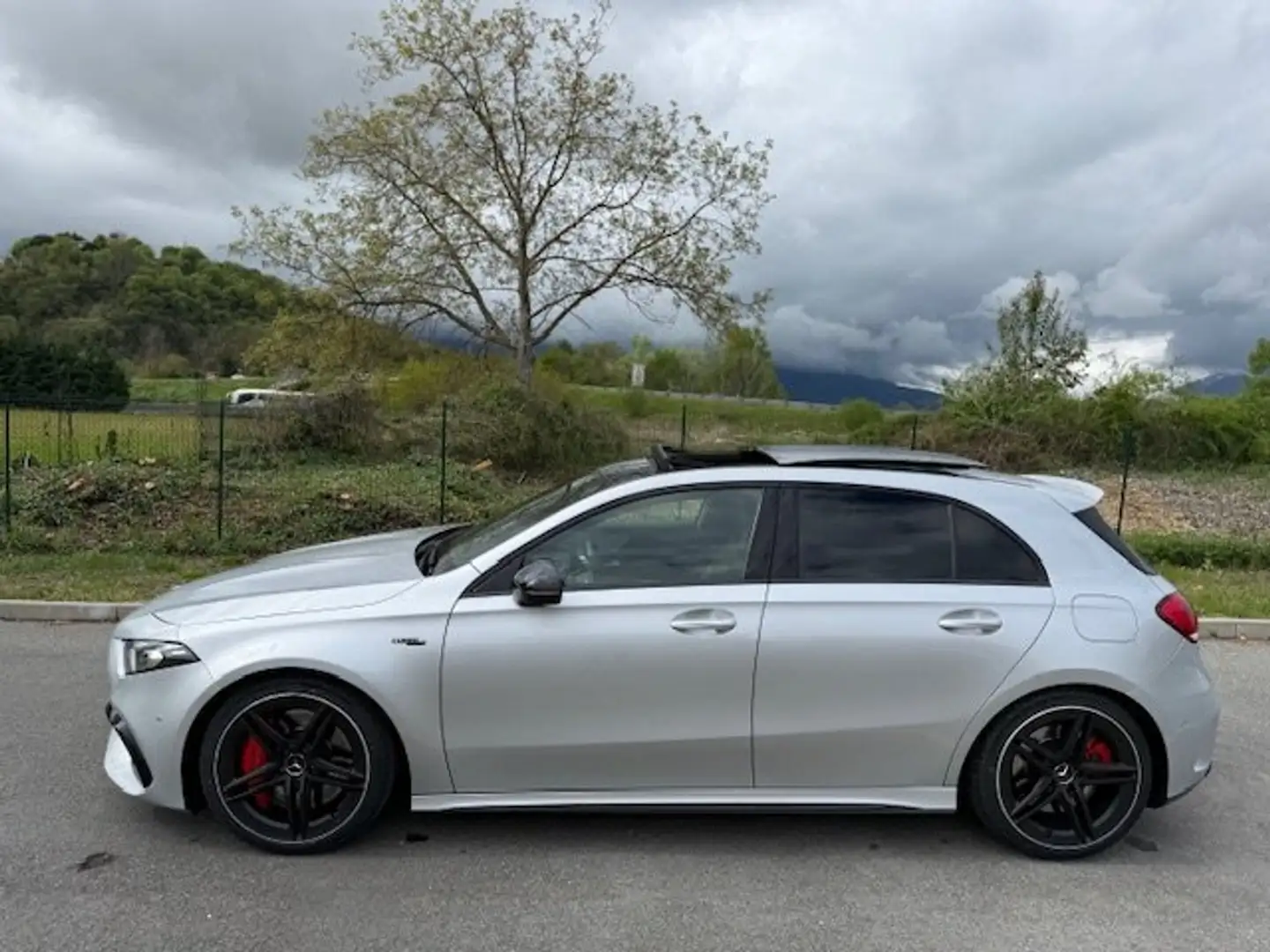 Mercedes-Benz A 45 AMG S 4matic+  ** MOTORE NUOVO IN MERCEDES ** Argento - 2