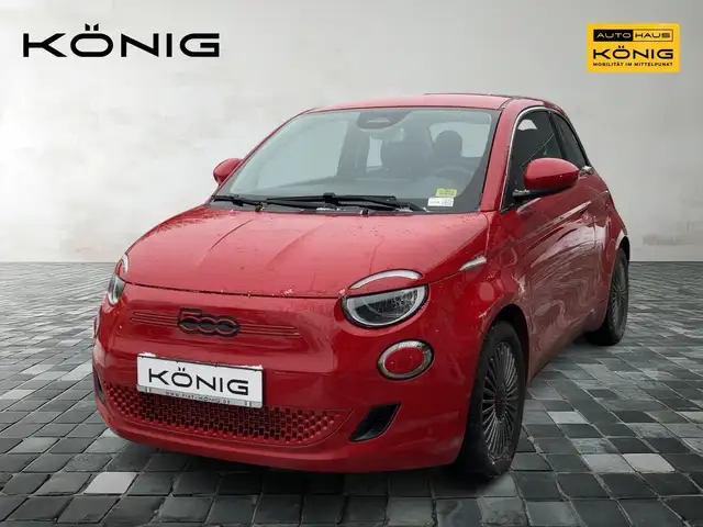 Fiat 500 MY22 RED 42kWh PDC*ALU*Klima*Navi