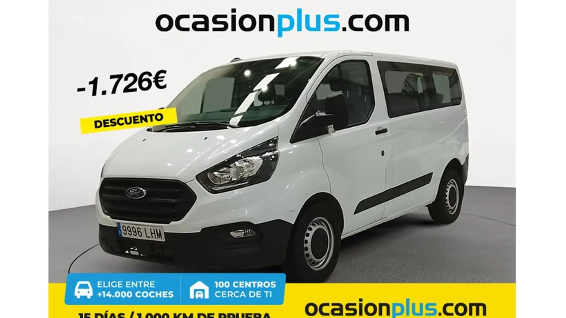 Ford Transit Custom FT 320 L1 Kombi Ambiente EcoBlue 10 Blanc - 1