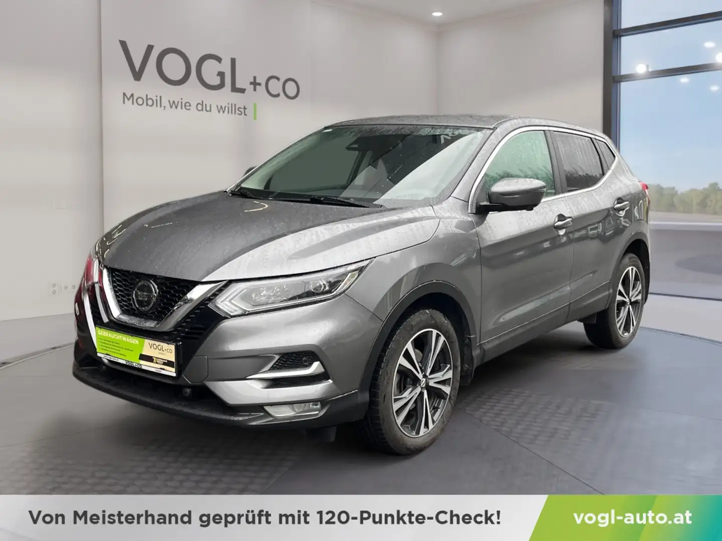 Nissan Qashqai Nissan Qashqai 1,3 DIG-T N-Connecta Aut. Grau - 1