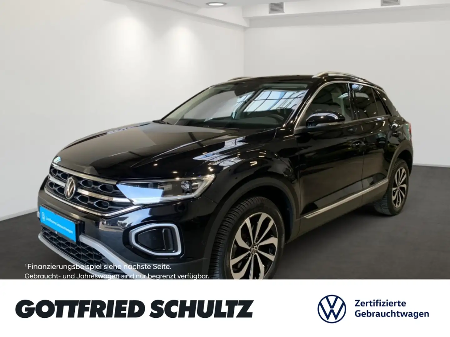 Volkswagen T-Roc STYLE TSI DSG NAVI SITZHEIZUNG EINPARKHILFE SIDE-A Noir - 1
