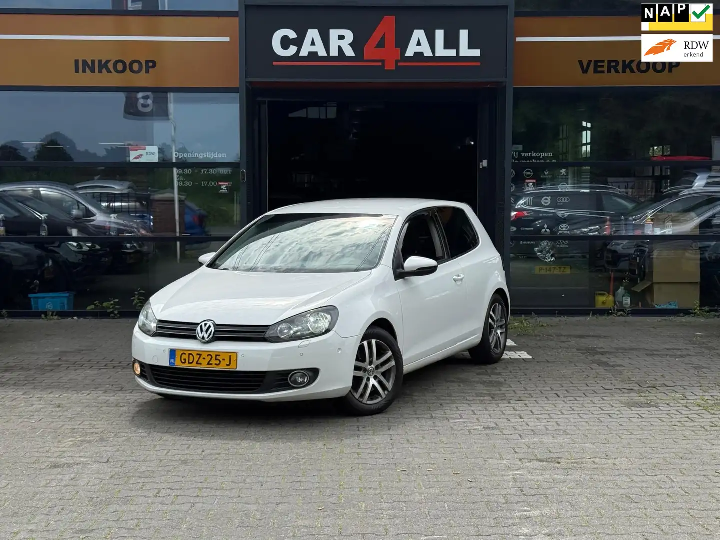 Volkswagen Golf 1.4 TSI Comfortline CARPLAY/LED/PDC/STLVRM/APK 09- Wit - 1