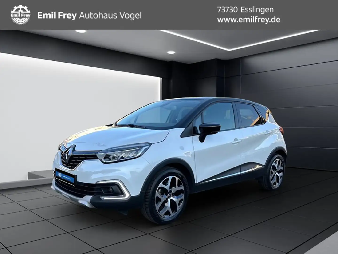 Renault Captur TCe 150 EDC GPF Panoramadach Weiß - 1