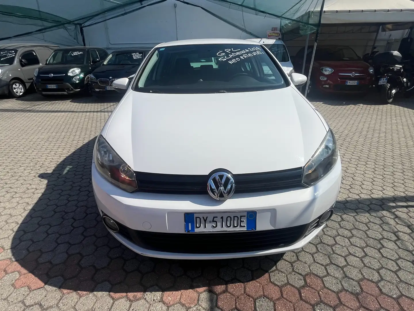 Volkswagen Golf Golf 5p 1.6 Trendline bi-fuel Blanc - 2