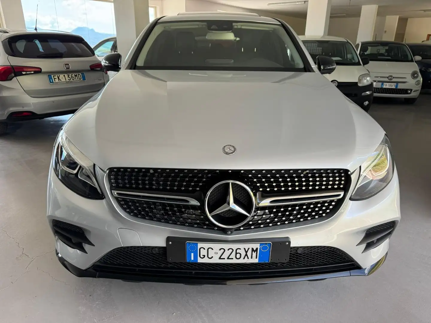 Mercedes-Benz GLC 220 Coupe d Premium 4matic auto Zilver - 2