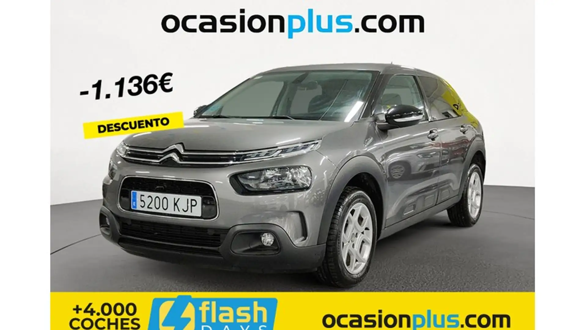 Citroen C4 Cactus 1.6 BlueHDi S&S Feel ETG6 100 Gris - 1