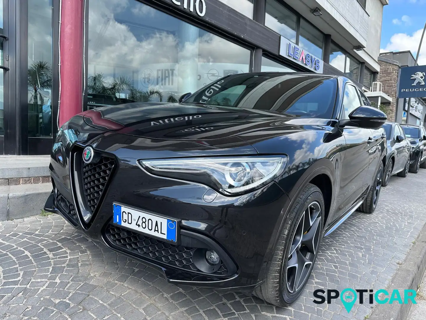 Alfa Romeo Stelvio Stelvio 2.2 t Veloce Q4 210cv auto Nero - 1