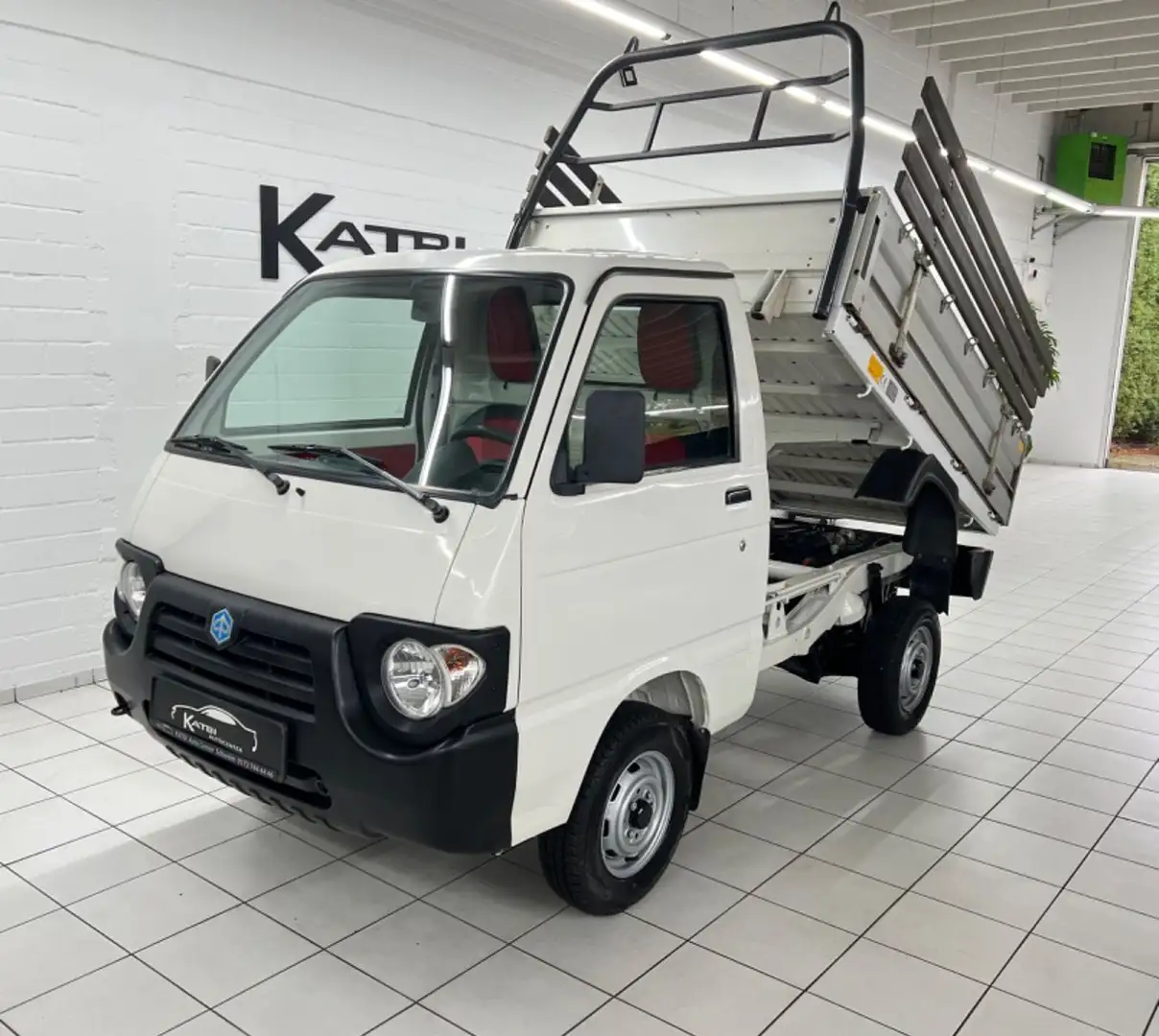 Piaggio Quargo Diesel Kipper 1. Hand HU neu Weiß - 1