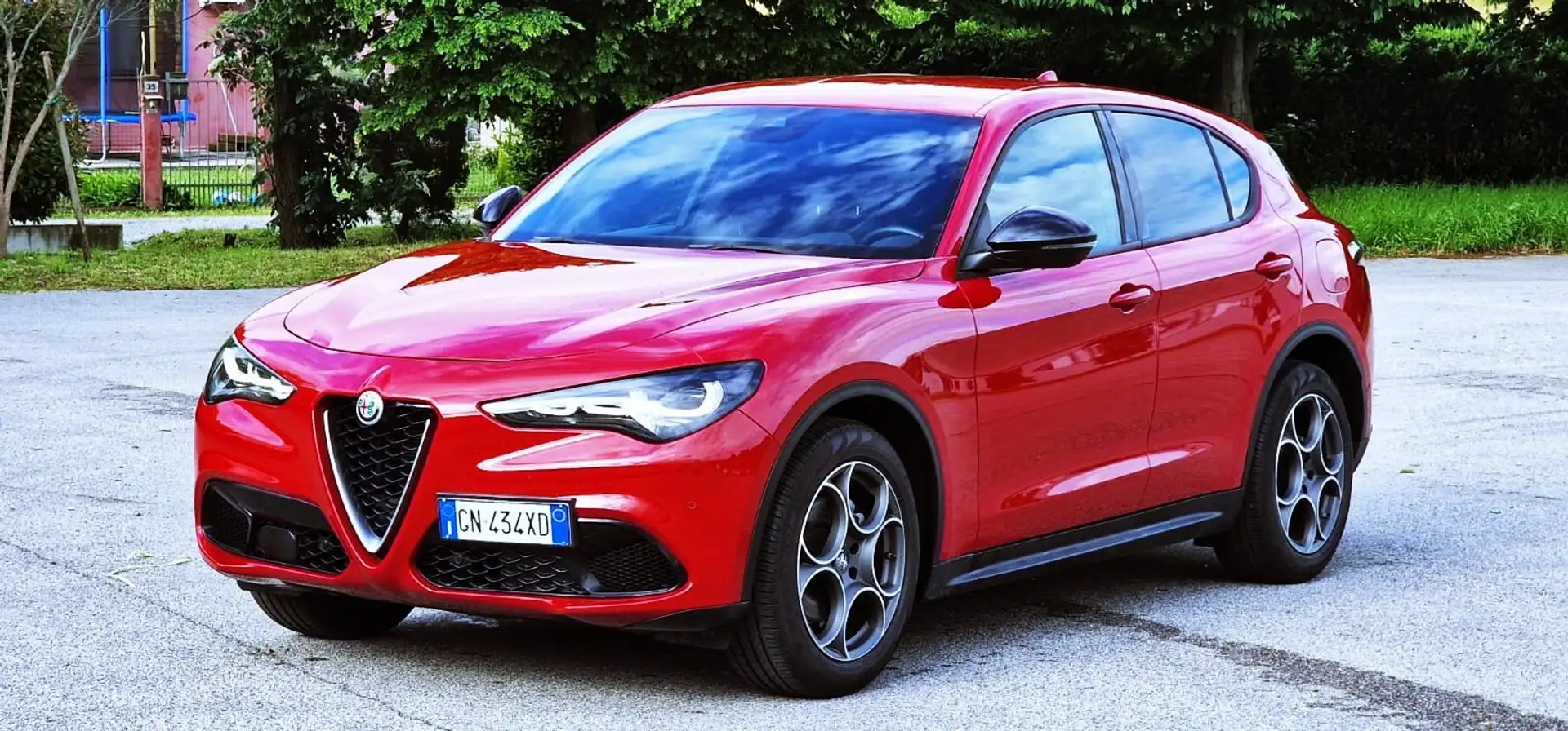 Alfa Romeo Stelvio Stelvio 2.2 t Super rwd 160cv auto Rosso - 1
