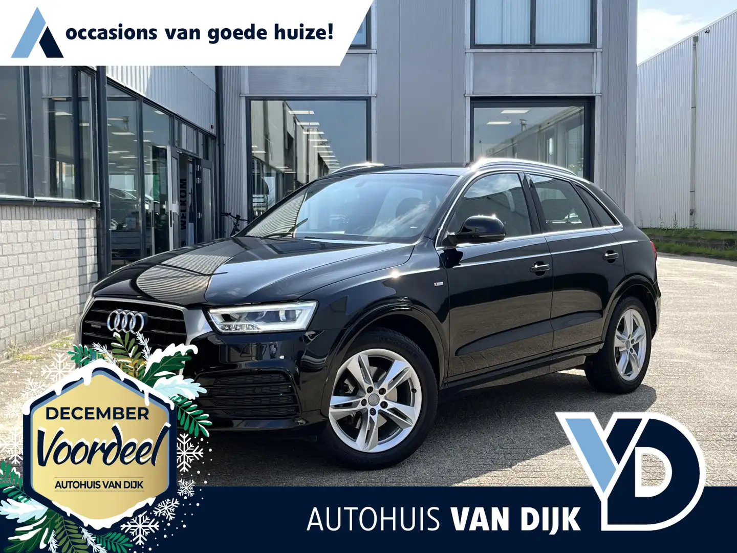 Audi Q3 2.0 TFSI quattro Sport Pro Line S | NL Auto 2x S-l Negro - 1