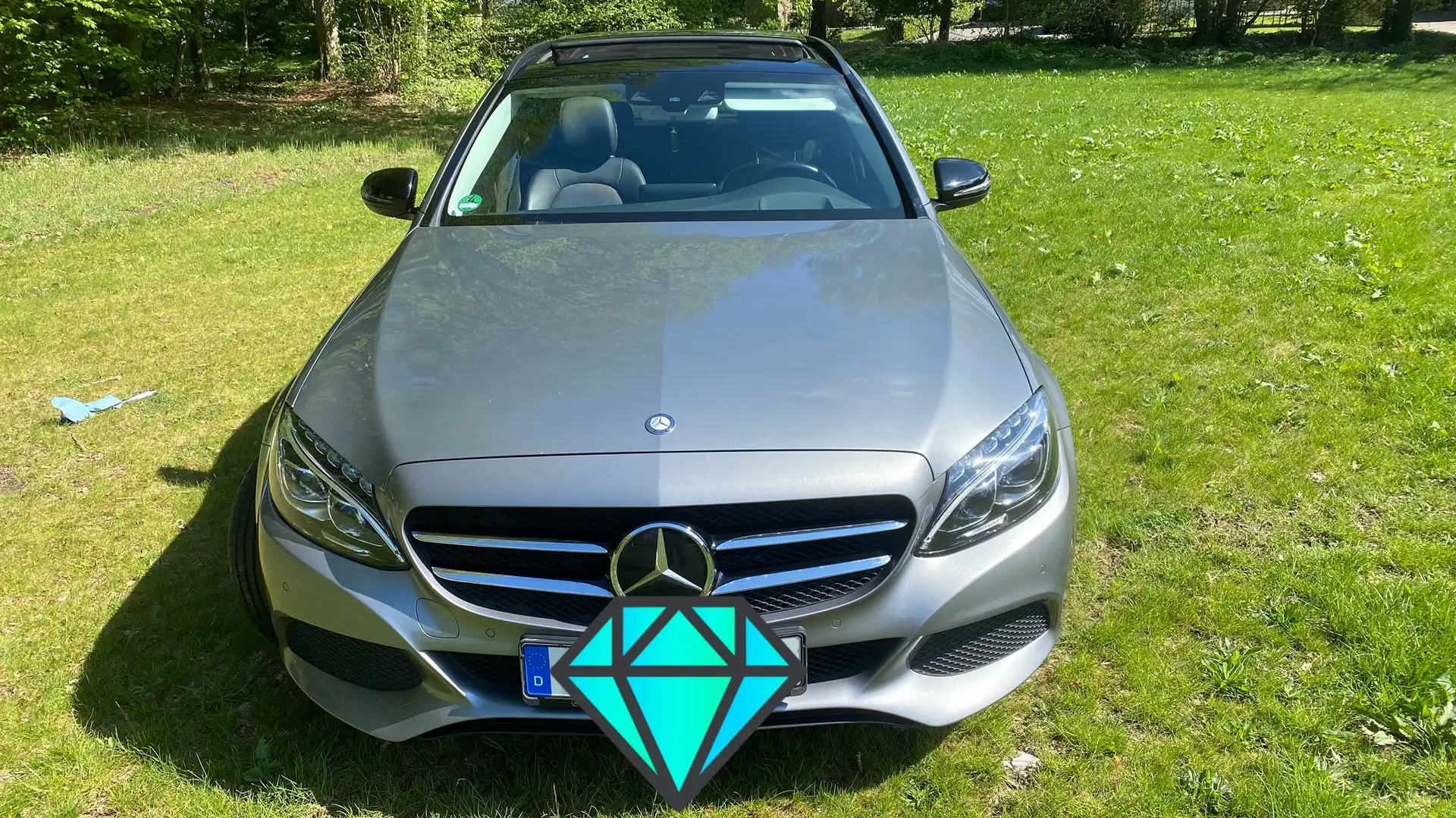 Mercedes-Benz C 300 C 300 T BlueTec Hybrid / h (205.212) Grijs - 2