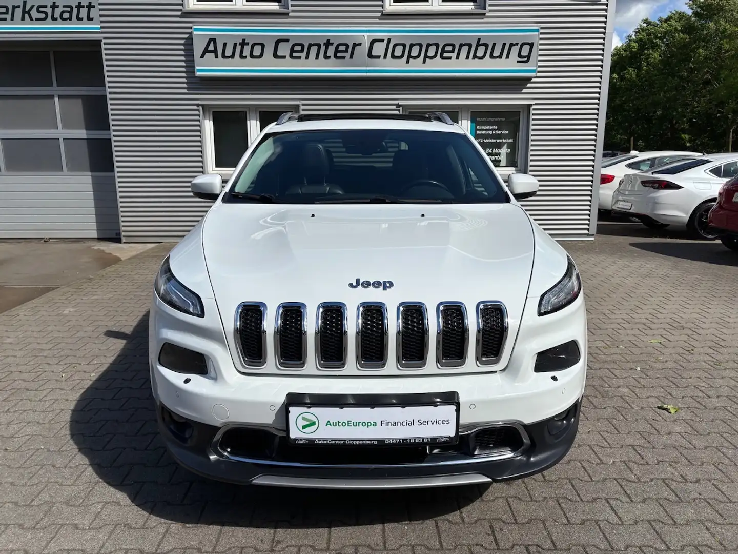 Jeep Cherokee 2,2 DIESEL M-Jet 4X4 Automatik "Limited" Biały - 2