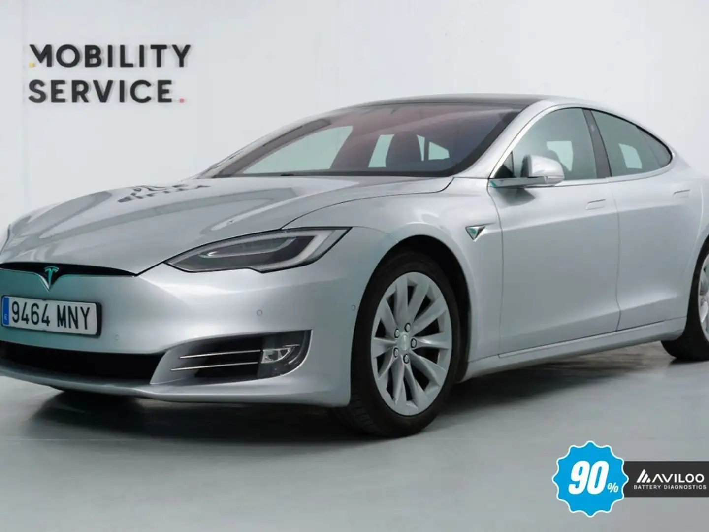Tesla Model S 75D 4WD Gris - 1