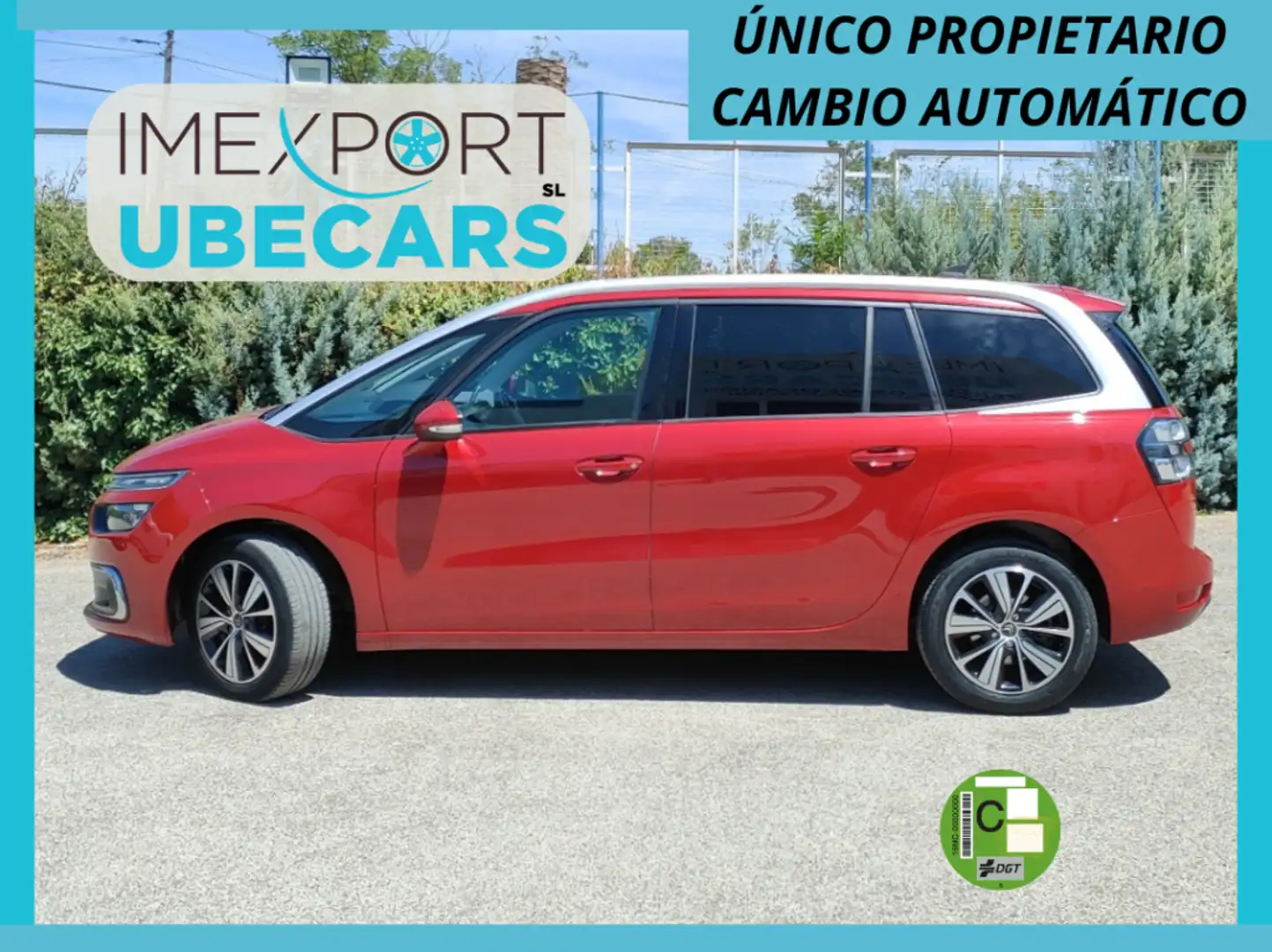 Citroen C4 Grand Spacetourer 1.2 Puretech S&S Feel EAT6 130 Rot - 1